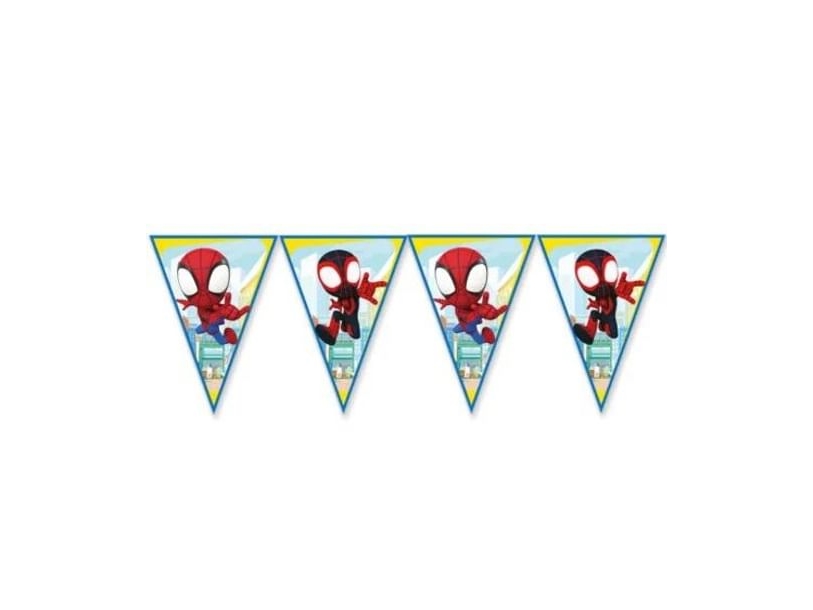 Spidey And Friends Vimpelguirlande