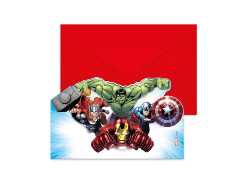 Avengers Infinity Stones-Invitationer
