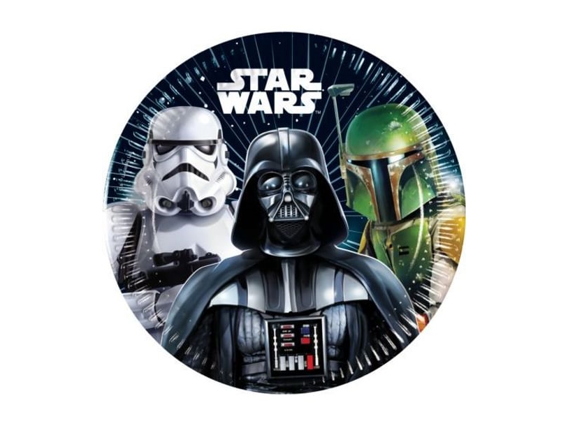 Star Wars Galaxie Paptallerkner 19,5 Cm