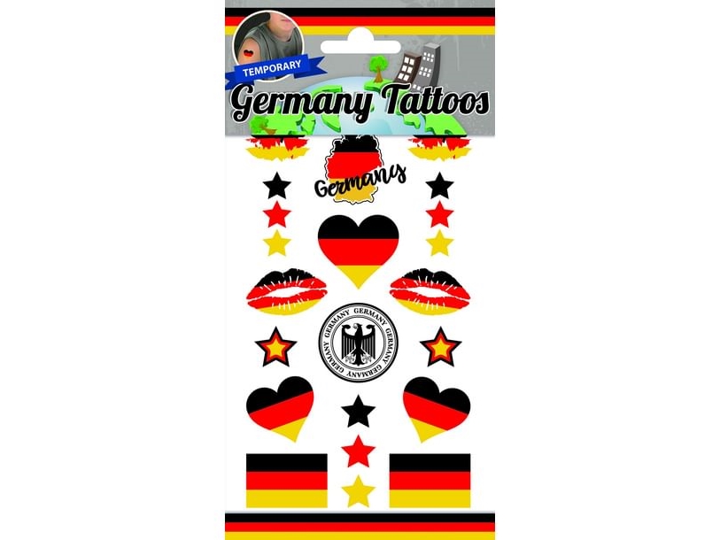 Tyskland tatueringar | Leksaker - Rollek - Kostym tillbehör | GameStuff
