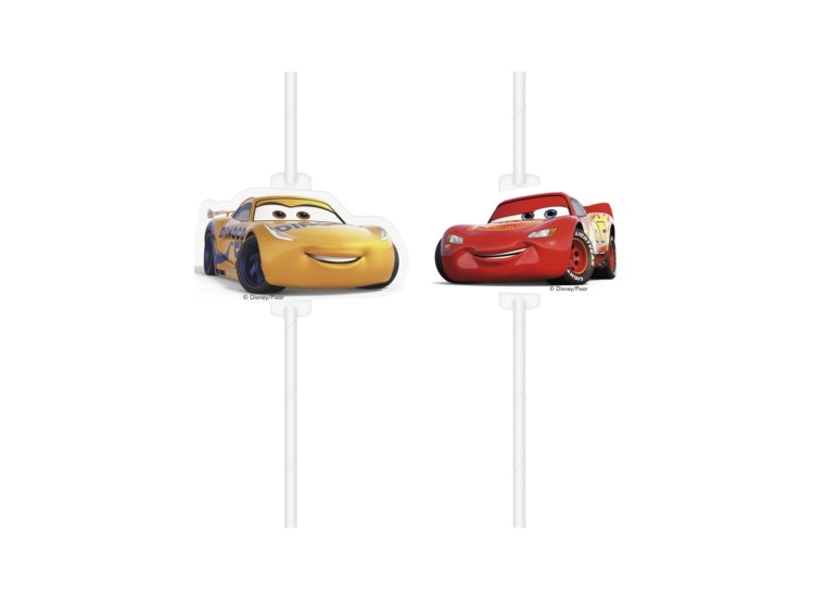 Disney Cars 3 Papierstrohhalme