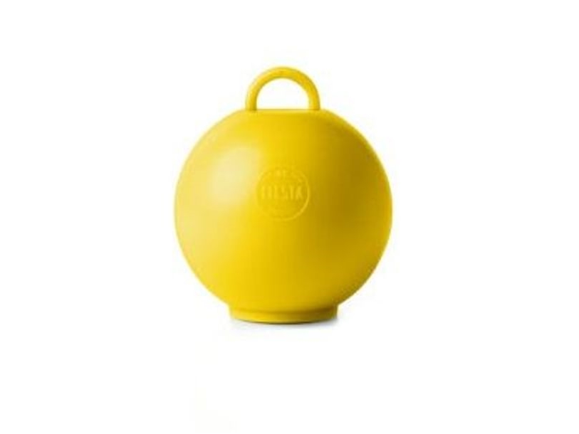 Gelber Ball Ballon Gewicht