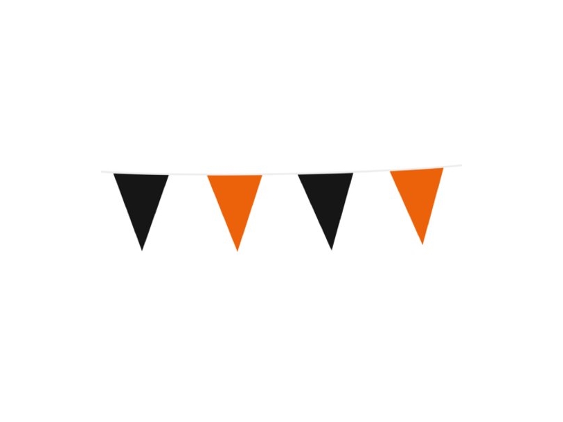 Orange Og Sort Vimpelguirlande