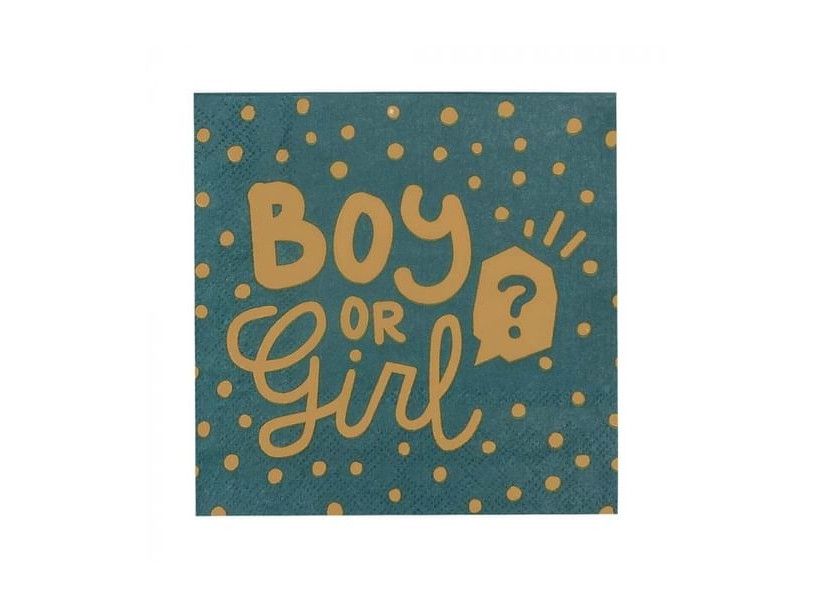 Boy Or Girl Servietter