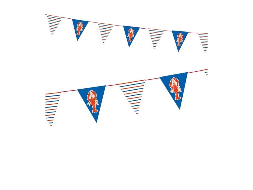 Krans med vimplar för kräftskiva | Belysning - Annan belysning - Ljusslingor | GameStuff