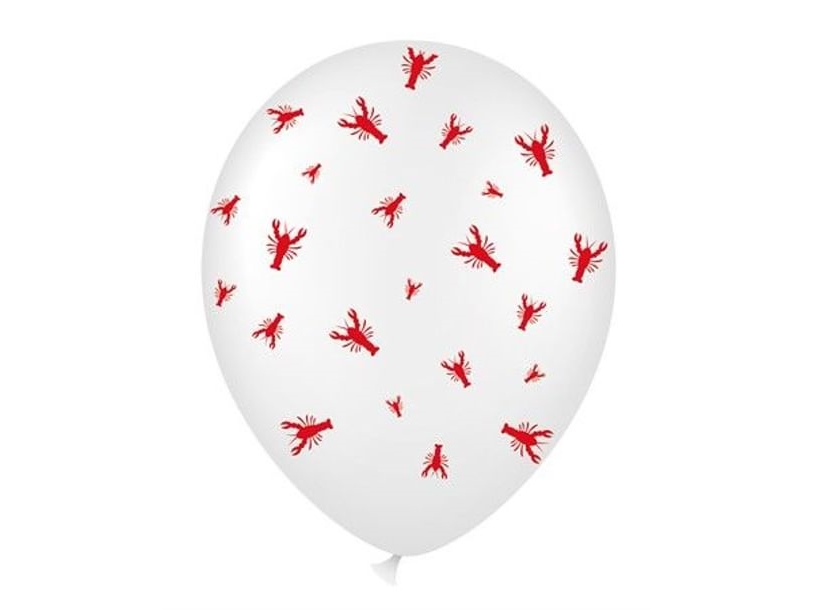 Kräftskiva ballonger 6 st | Belysning - Annan belysning - Ljusslingor | GameStuff