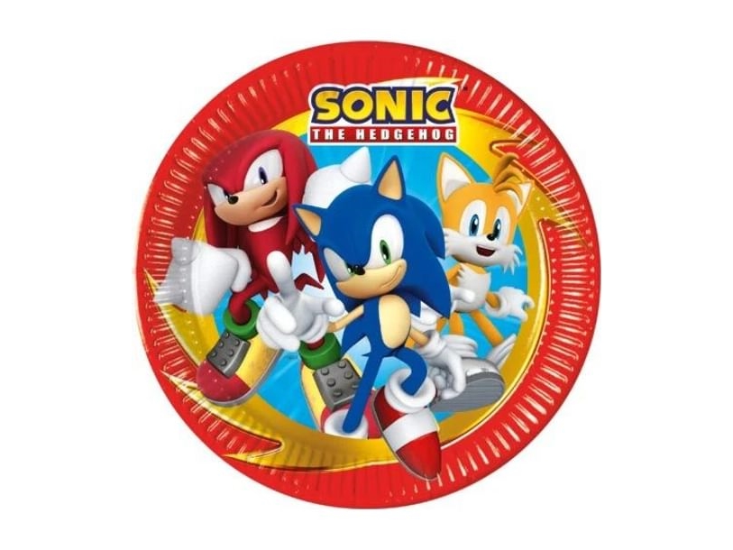 Sonic Paptallerkner 23 Cm