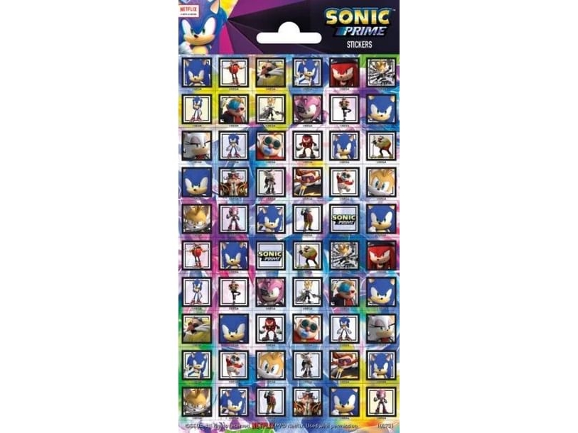 Sonic Prime Mini Stickers