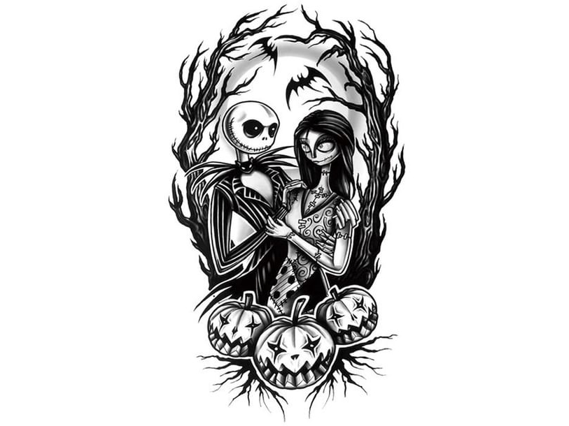 Jack Og Sally Tatovering