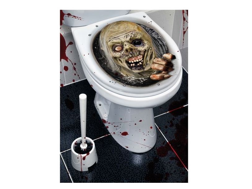 Zombie Toiletten Dekoration