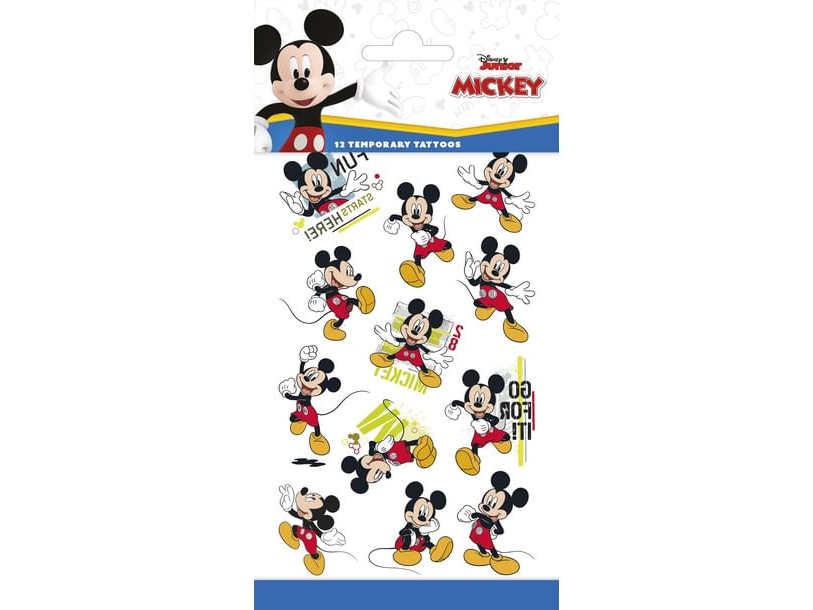Tatovering Mickey Mouse | Leksaker - Rollek - Kostym tillbehör | GameStuff