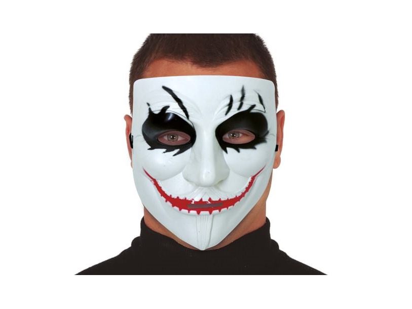 Maske Eines Lächelnden Mannes