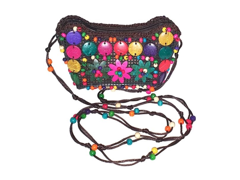 Hippie-Tasche Mit Perlen