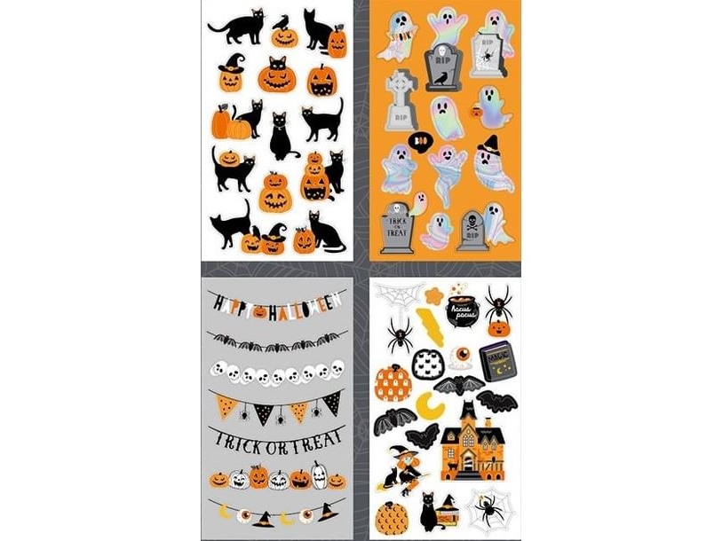 Halloween-Aufkleber