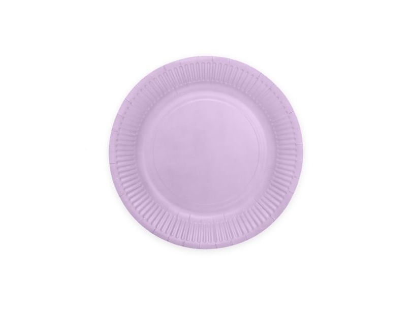 Lavendel Paptallerkner, 23Cm 8 Stk