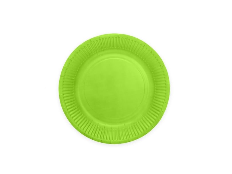 Pappteller Limette, 18Cm 8 Stück