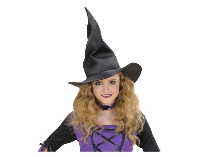 Sort Heksehat Bøjelig - One size