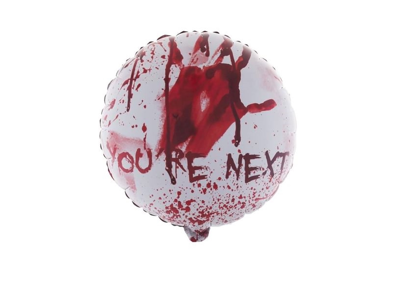Blutige Hand Folienballon
