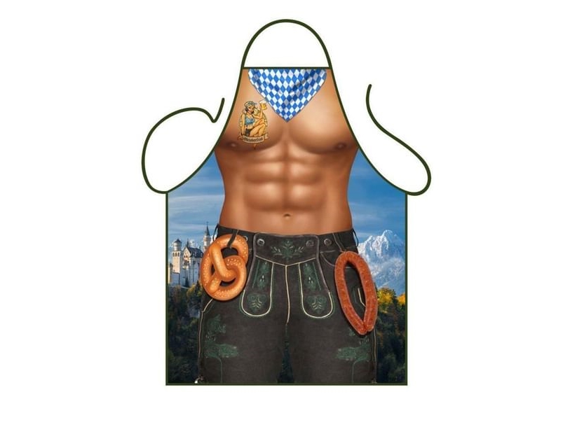 Oktoberfest-Schürze, Mann