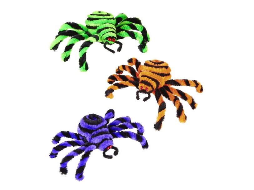 Gestreifte Spinne, 15 Cm