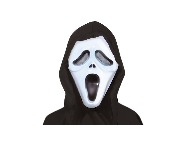 Geistermaske Mit Kapuze, Kindergröße