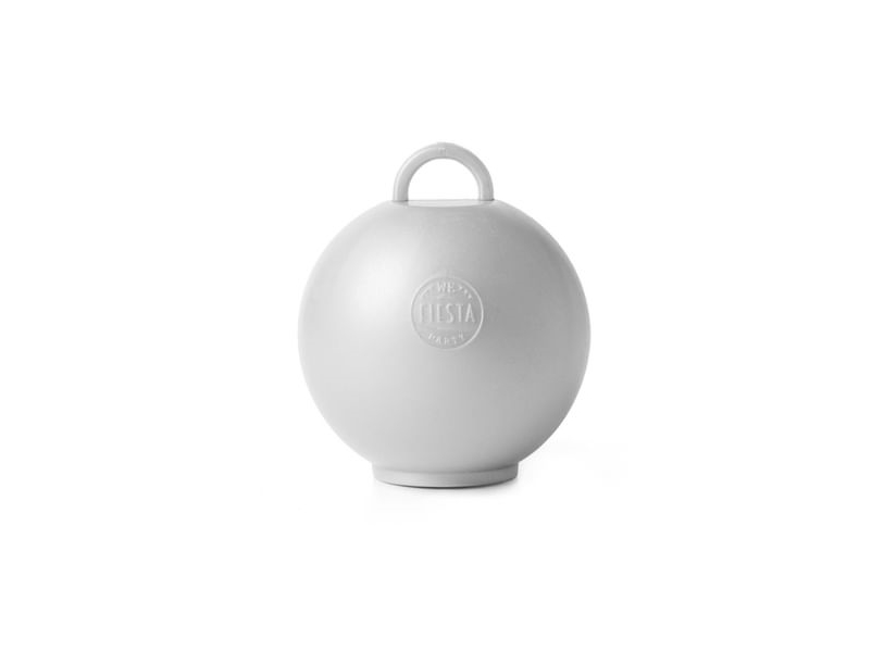 Silberne Kugel Ballon Gewicht