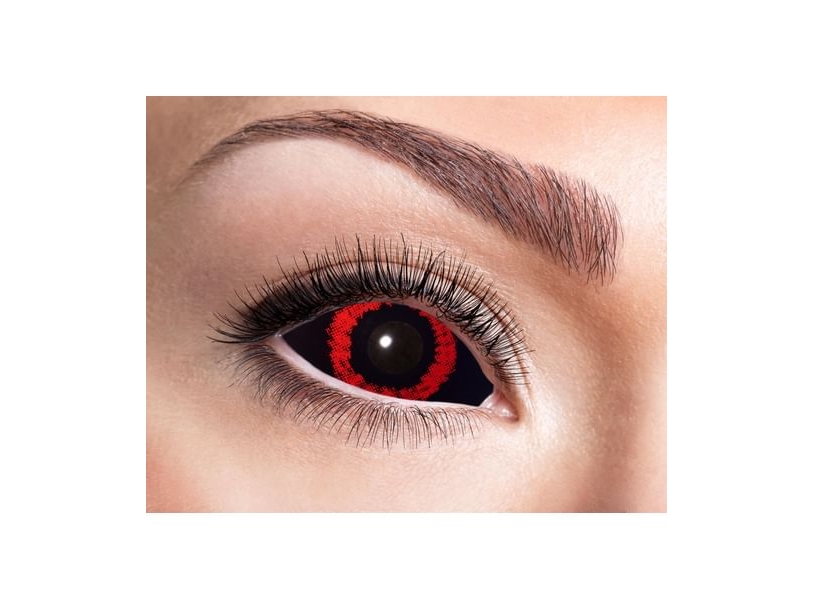 Rote Demon-Linsen, Ganze Linsen, Sklera-Linsen