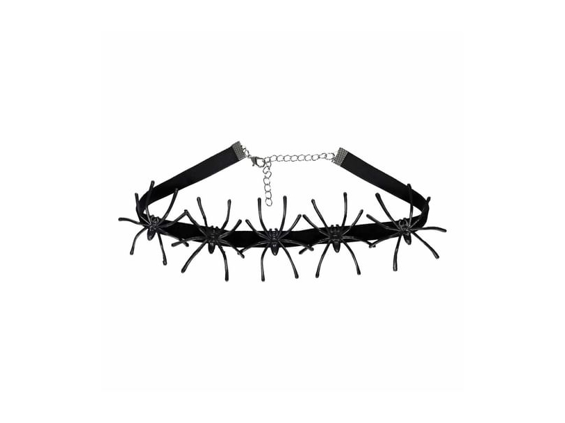 Sort edderkop choker