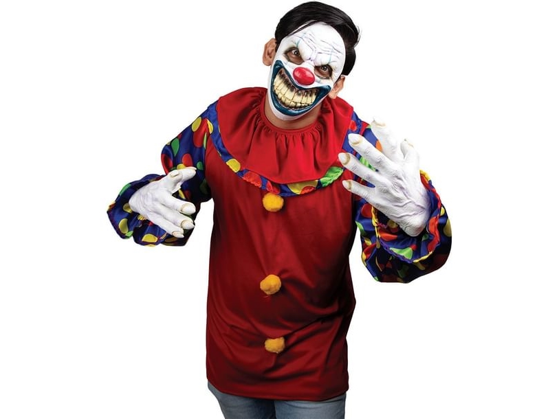 Clownsmaske Und Hände