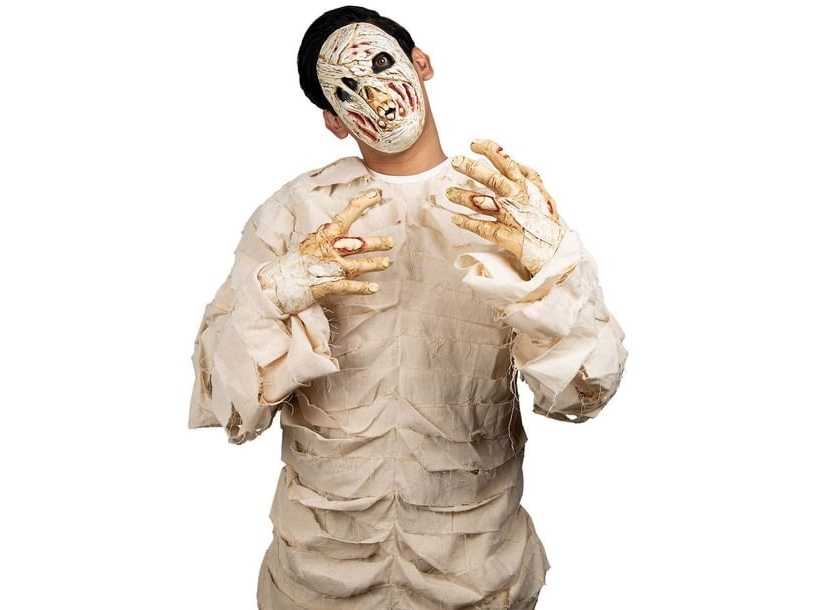 Mumie Maske Og Hænder