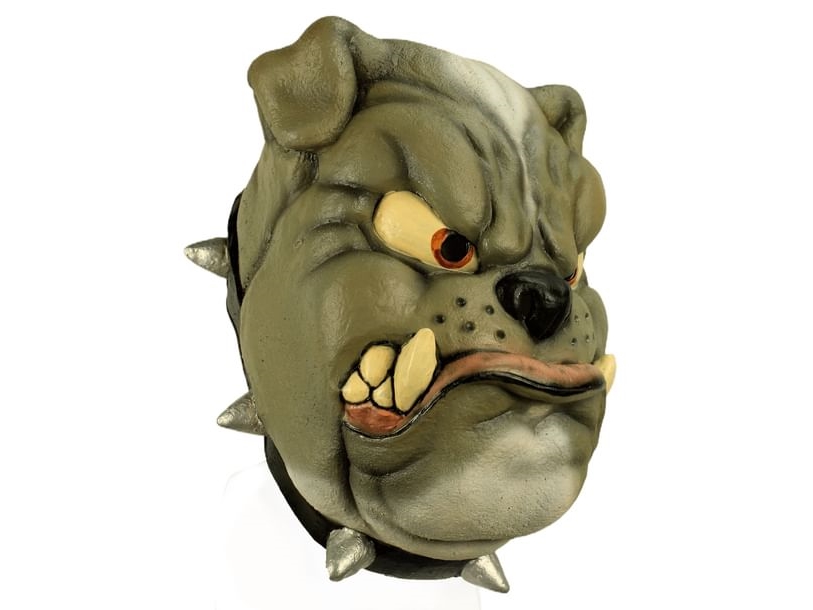 Bulldogge-Maske