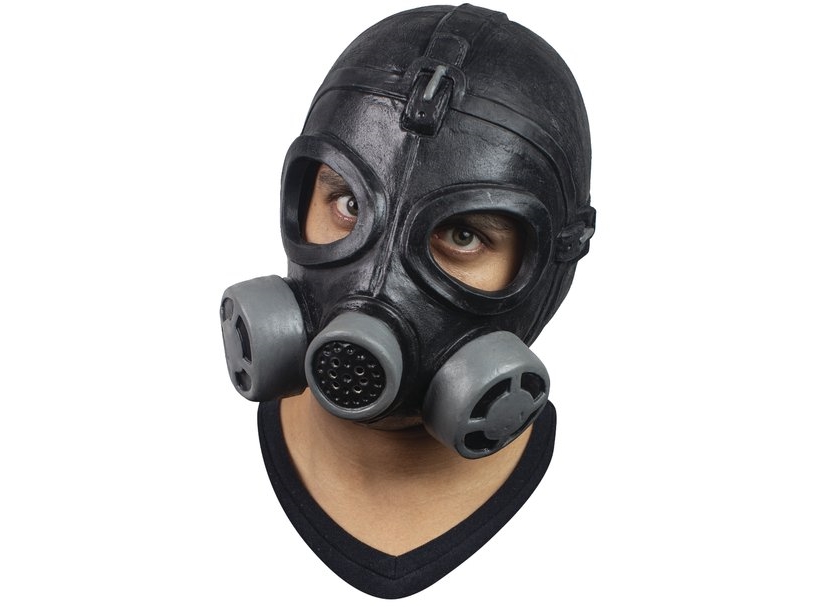 Gasmaske af latex