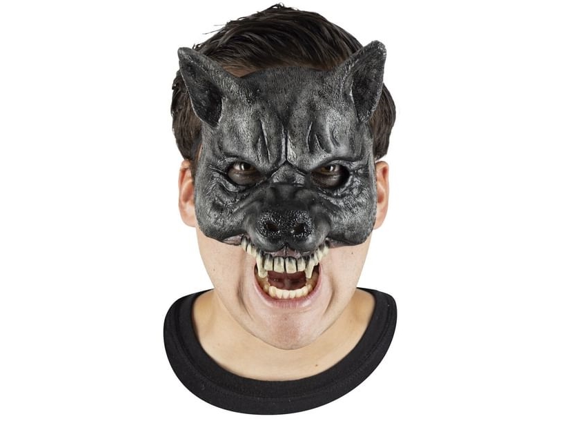 Sort Ulv Maske