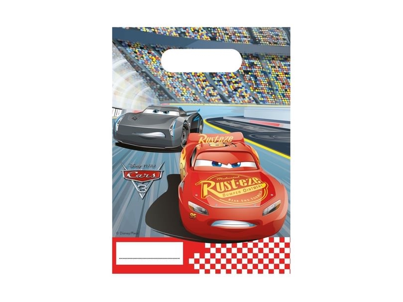Disney Cars 3 Party Poser, 6 Stk