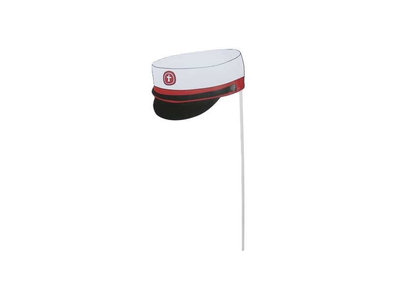 Flag - Studenterhue - Rød - 50 Cm - Scanseason