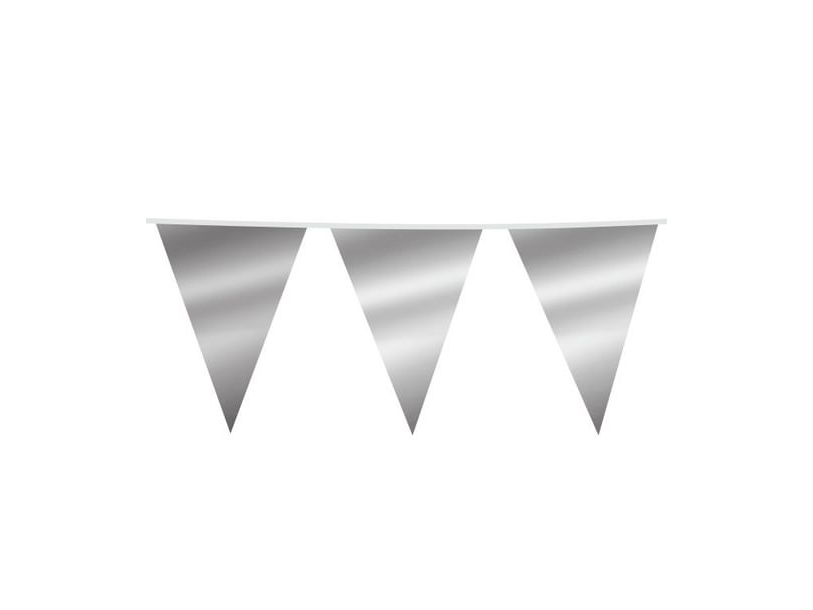 Große Silberne Wimpelkette, Metallic