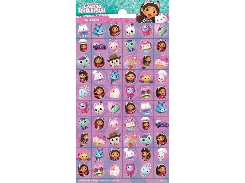 Gabbys Doll House Mini Stickers