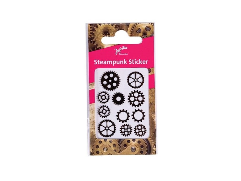 Steampunk-Gesichtsaufkleber