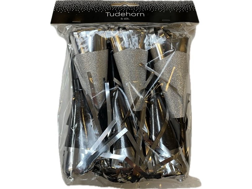 Silvester-Tonhorn Schwarz Und Silber