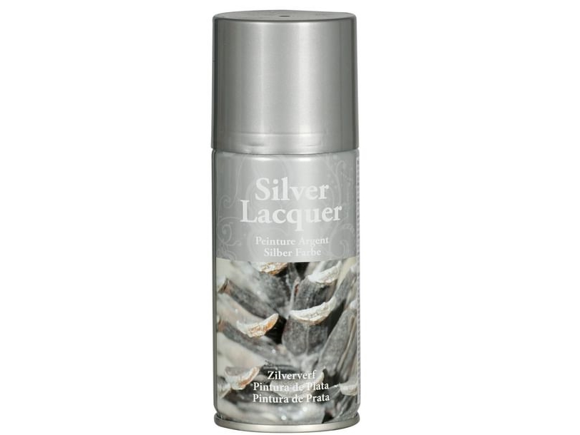 Silbernes Dekorationsspray