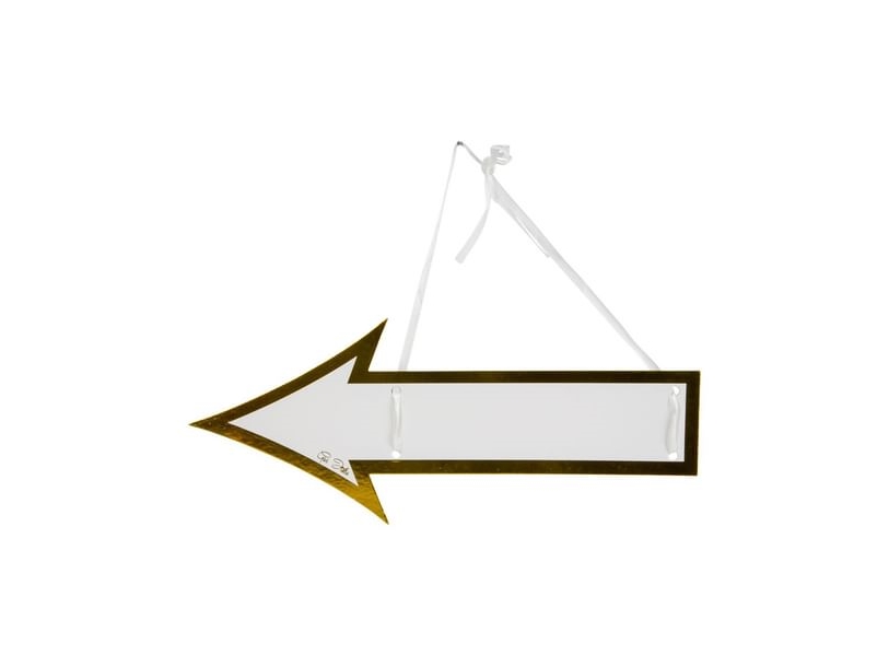 Schild Pfeil 35 Cm