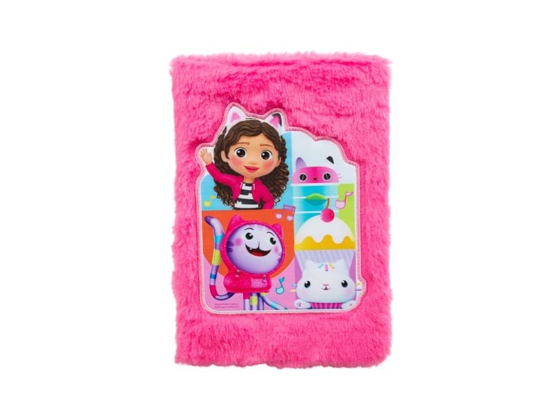 Gabbys Dukkehus notesbog med plys