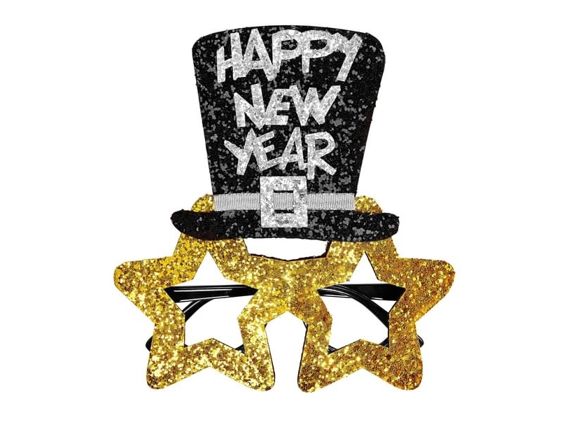 Guld Briller Happy New Year
