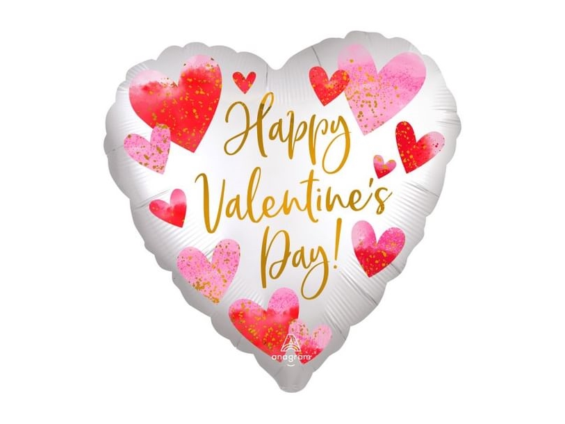 Happy Valentins Day Folieballon