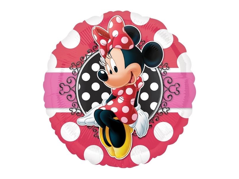 Minnie Mouse Portrait Folienballon, 43 Cm