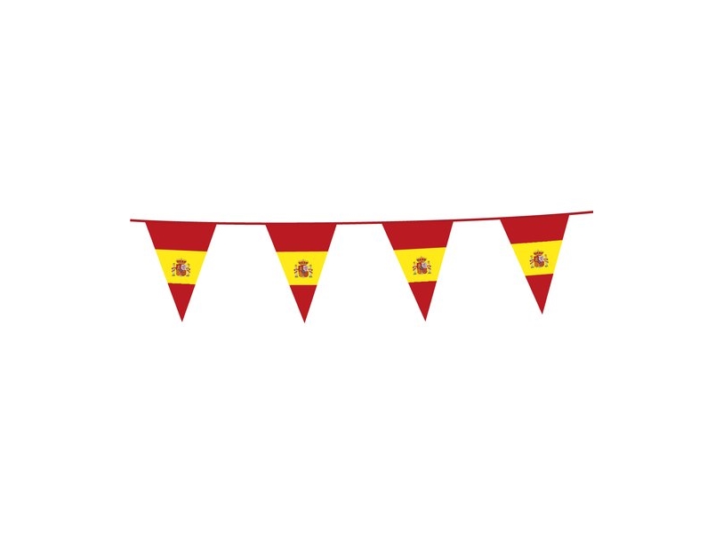 Wimpelgirlande Spanien