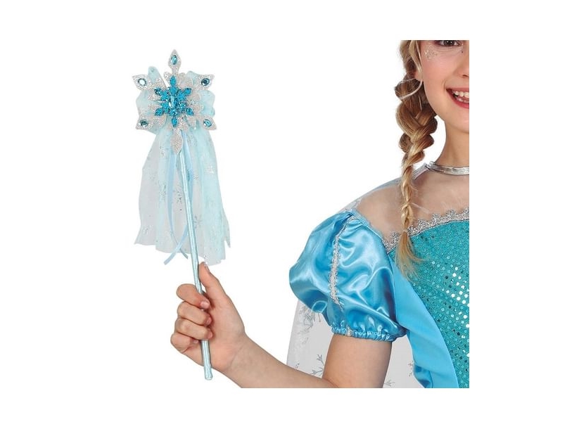 Blauer Partystick Mit Tüll
