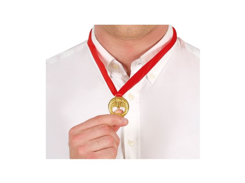 Medaille Abholen