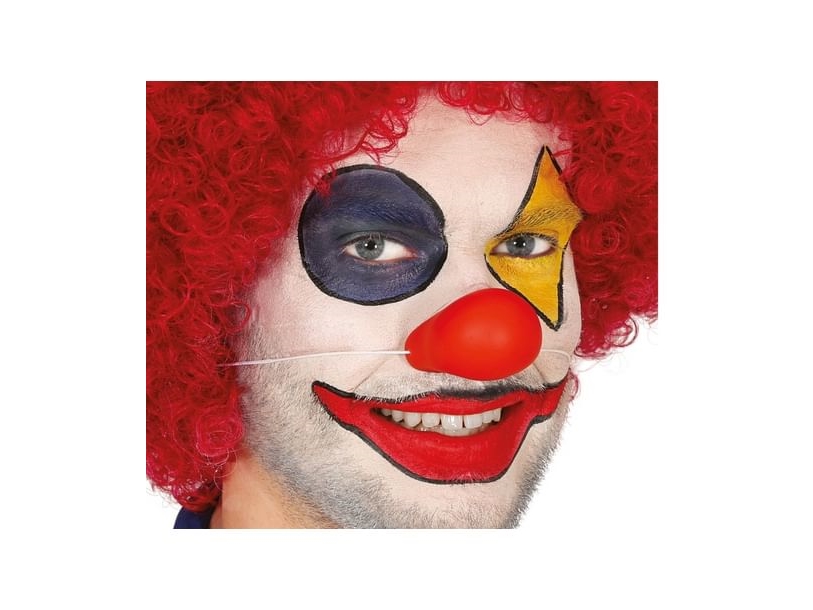 Rote Clownsnase Mit Gummizug