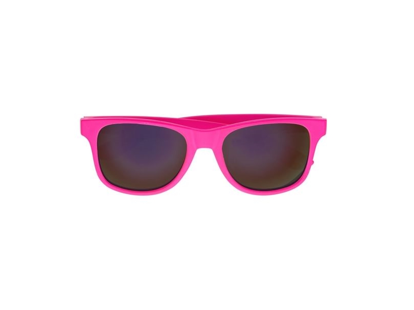 Neonpinke 80Er-Jahre-Brille